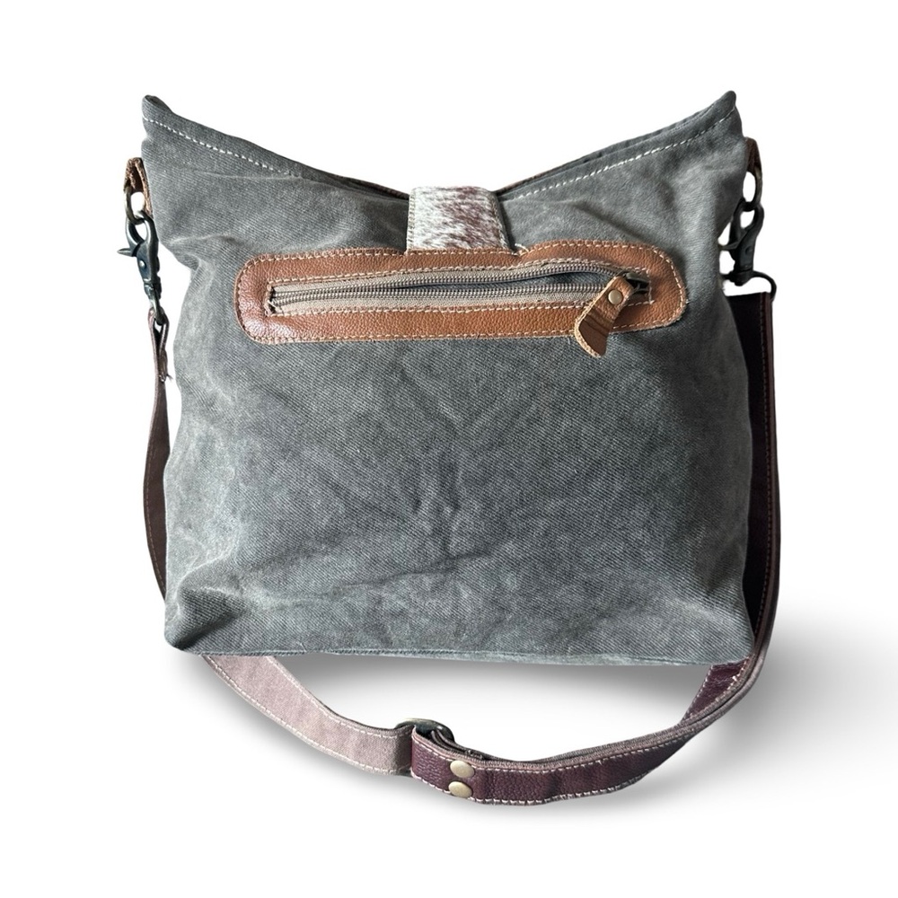 Myra Bag Patch work Peruvian brown shoulder bag (… - image 6